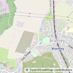 Map of Bramley, Hampshire