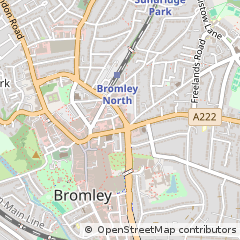 Map of Bromley
