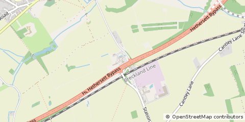 Map of Norwich, Norfolk