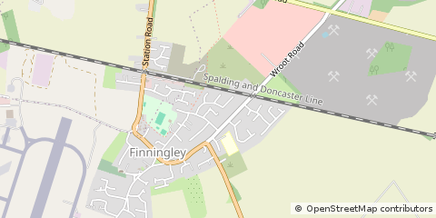 Map of South Yorkshire