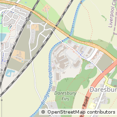 Map of Warrington
