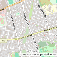Map of Newcastle Upon Tyne