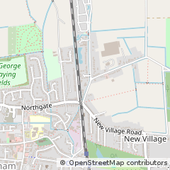 Map of Cottingham, East Yorkshire