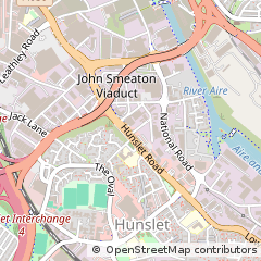 Map of Leeds, West Yorkshire