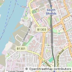 Map of South Shields
