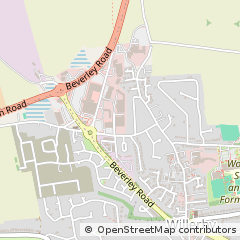 Map of Hull, East Yorkshire
