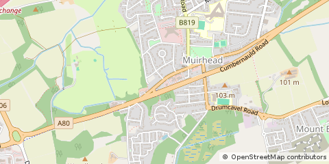 Map of Glasgow