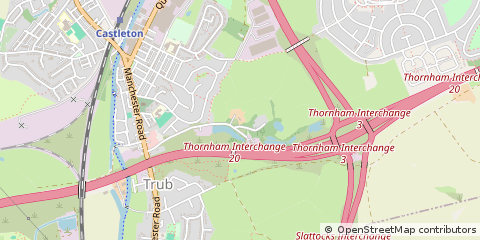Map of Rochdale