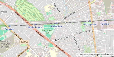 Map of Cardiff