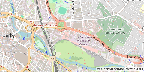 Map of Derby