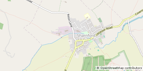Map of Sharnford, Leicestershire