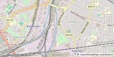 Map of Birmingham