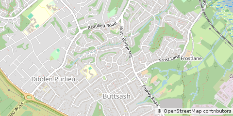 Map of Southampton