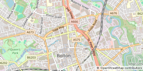 Map of Bolton