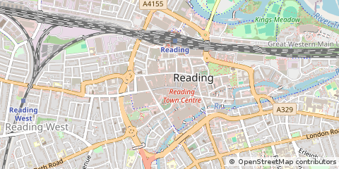 Map of Reading