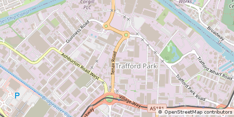 Map of Manchester