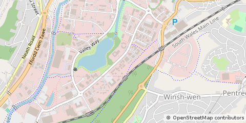Map of Swansea