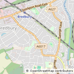 Map of Stockport