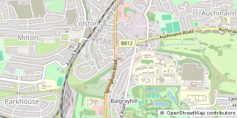 Map of Glasgow