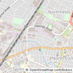 Map of Leicester