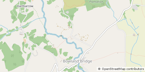 Map of Kendal, Cumbria