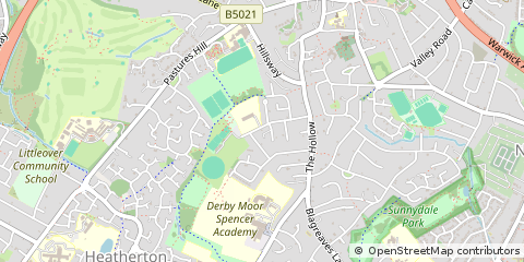 Map of Derby