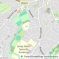 Map of Derby