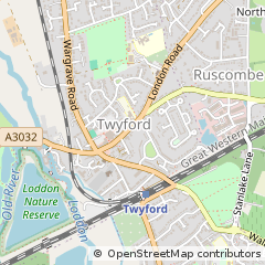 Map of Reading