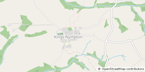 Map of Umberleigh, Devon