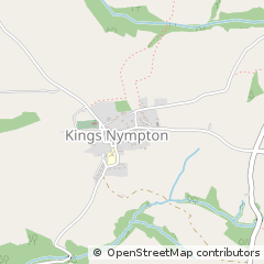 Map of Umberleigh, Devon
