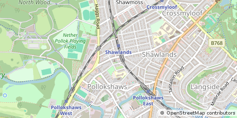 Map of Glasgow
