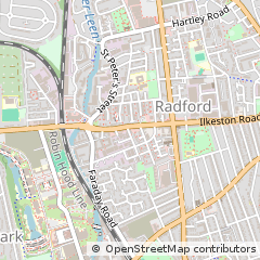 Map of Nottingham