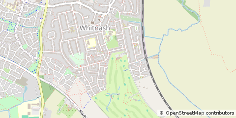 Map of Leamington SPA, Warwicks