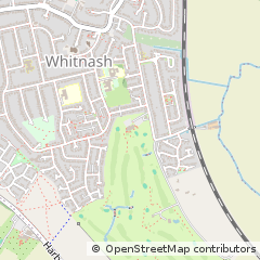 Map of Leamington SPA, Warwicks