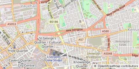 Map of Liverpool