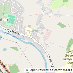 Map of Bedford