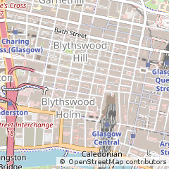 Map of Glasgow