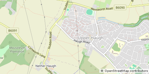 Map of Rotherham