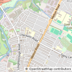 Map of Leicester