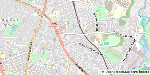 Map of Manchester, Greater Manchester