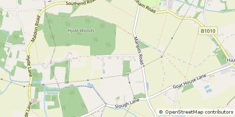 Map of Maldon, Essex