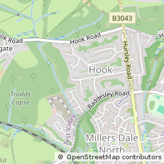 Map of Eastleigh, Hampshire