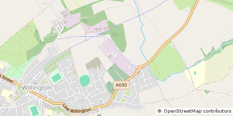 Map of Durham