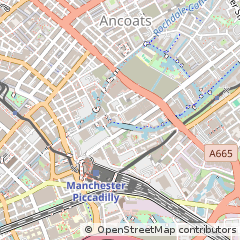 Map of Manchester