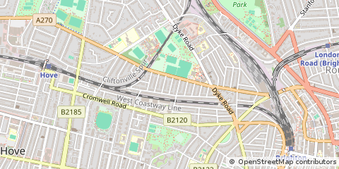 Map of Hove