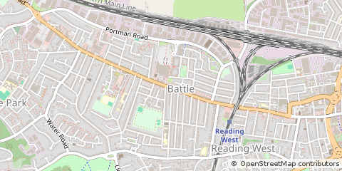 Map of Reading