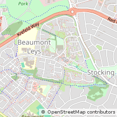 Map of Leicester