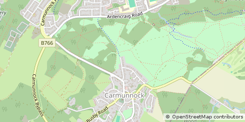 Map of Glasgow