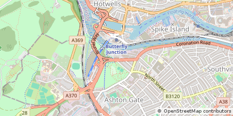 Map of Bristol