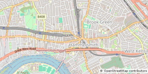 Map of London, Greater London